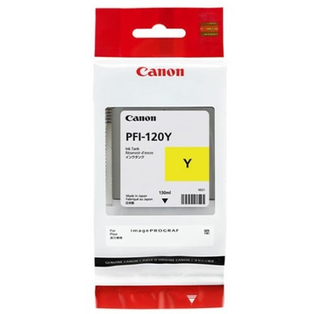 ✅ Canon Cartouche encre PFI-120y (2888C001) Jaune couleur jaune en stock