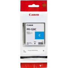 ✅ Canon Cartouche encre PFI-120c (2886C001) Cyan couleur cyan en stock