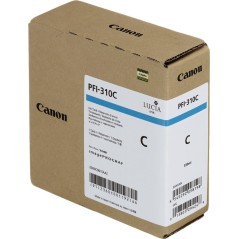 ✅ Canon Cartouche encre PFI-310c (2360C001) Cyan couleur cyan en stock