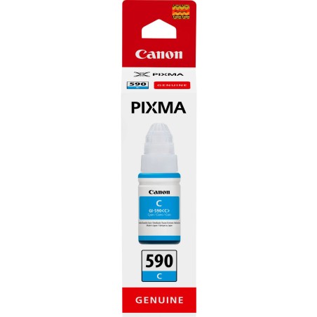 ✅ Canon Cartouche encre GI-590c (1604C001) Cyan couleur cyan en stock