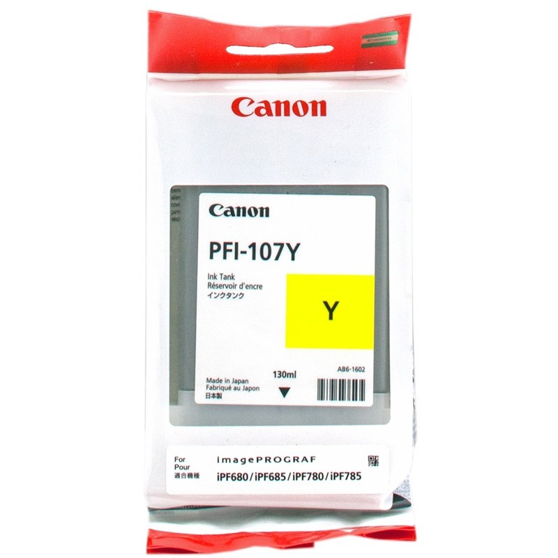 Canon Cartouche encre PFI-107y (6708B001) jaune