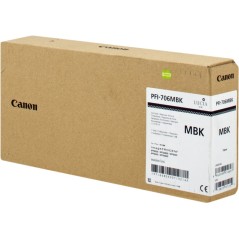 ✅ Canon Cartouche encre PFI-706mbk (6680B001) Noir mat couleur Noir en stock