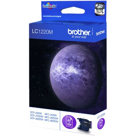 ✅ Brother LC-1220 Cartouche encre magenta couleur magenta en stock