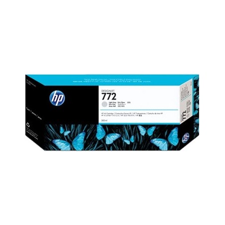 ✅ HP Cartouche encre 772 (CN634A) Gris clair couleur gris en stock