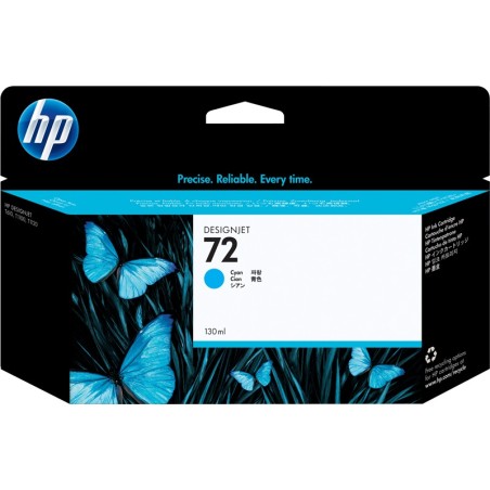 ✅ HP Cartouche encre 72 (C9371A) cyan couleur cyan en stock