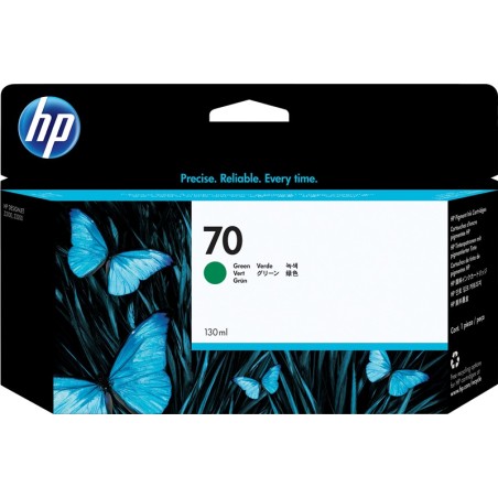 ✅ HP Cartouche encre 70 (C9457A) Vert couleur vert en stock