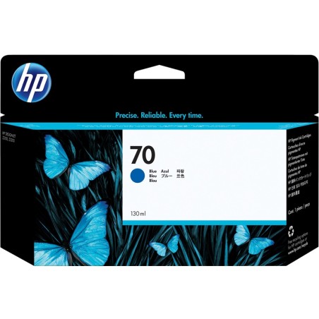 ✅ HP Cartouche encre 70 (C9458A) Bleu couleur bleu en stock