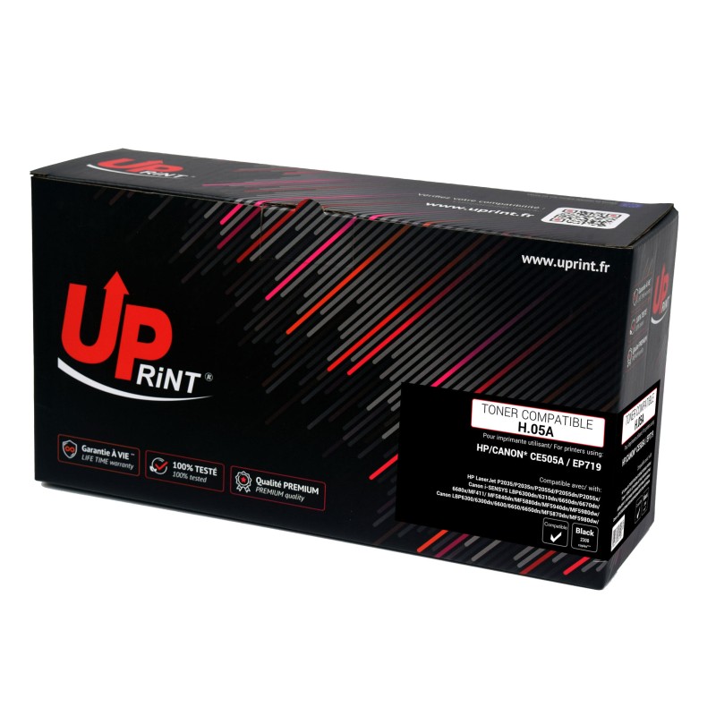 Toner UPrint compatible HP 05A/719 noir Toner UPrint compatible HP 05A/719 noir