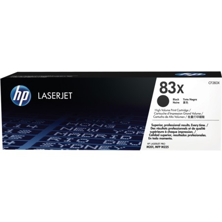 ✅ HP Toner 83X (CF283X) noir couleur Noir en stock