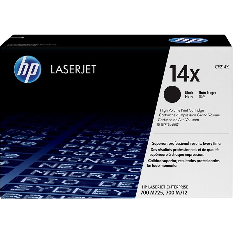 HP Toner 14X (CF214X) noir
