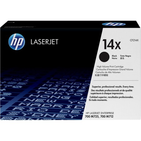 ✅ HP Toner 14X (CF214X) noir couleur Noir en stock