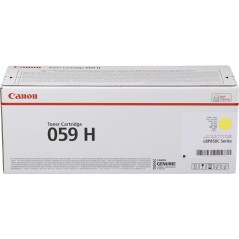 ✅ Canon 059 hy (3624C001) Toner Jaune couleur jaune en stock
