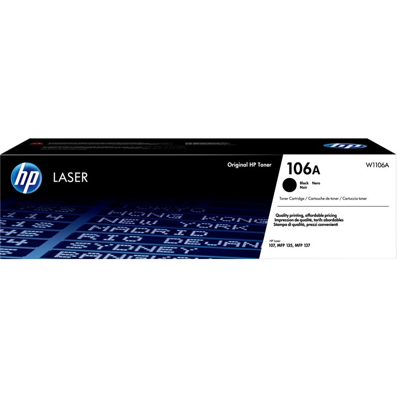HP Toner 106A (W1106A) Noir HP Toner 106A (W1106A) Noir