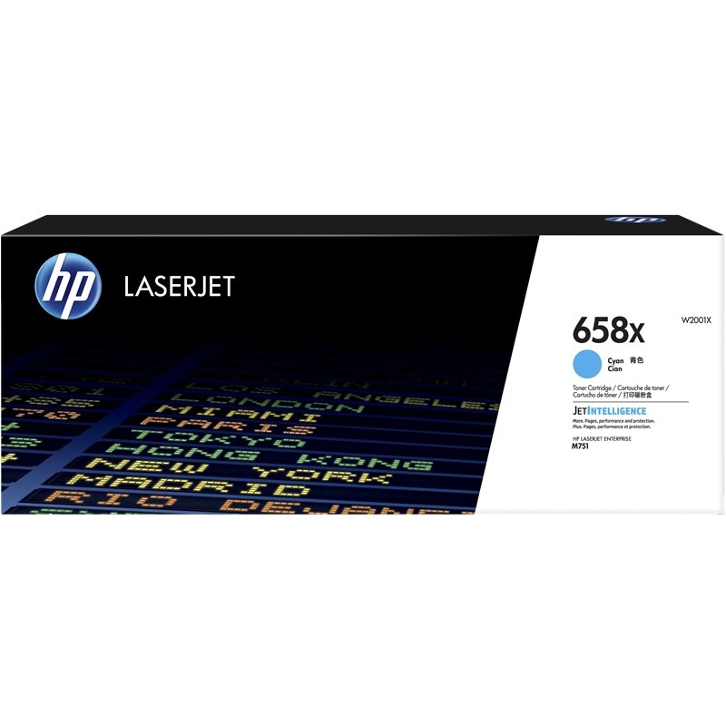 HP Toner 658A (W2001A) Cyan