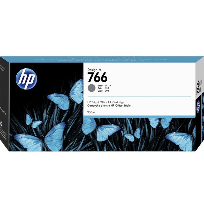 HP Cartouche encre 766 (P2V93A) gris