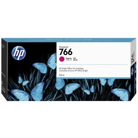 ✅ HP Cartouche encre 766 (P2V90A) magenta couleur magenta en stock