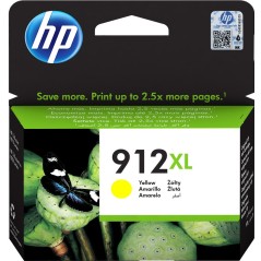 ✅ HP Cartouche encre 912 XL (3YL83AE) jaune couleur jaune en stock