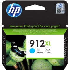 ✅ HP Cartouche encre 912 XL (3YL81AE) cyan couleur cyan en stock