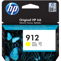 ✅ HP Cartouche encre 912 (3YL79AE) jaune couleur jaune en stock