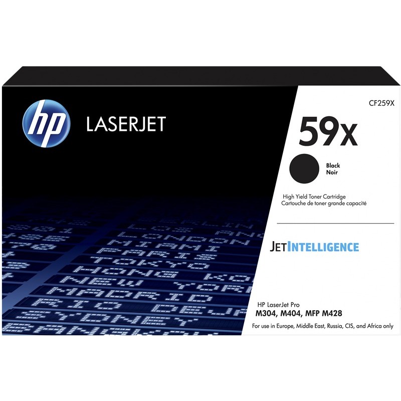 HP Toner 59X (CF259X) Noir