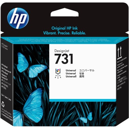 ✅ HP Tête d'impression 731 (P2V27A) couleur Plusieurs couleurs en stock