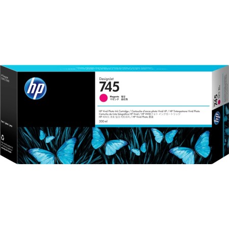 ✅ HP Cartouche encre 745 (F9K01A) Magenta couleur magenta en stock