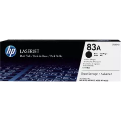 HP Toner 83A (CF283AD) Multipack Noir