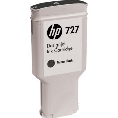 ✅ HP Cartouche encre 727 (C1Q12A) Noir mat couleur Noir en stock