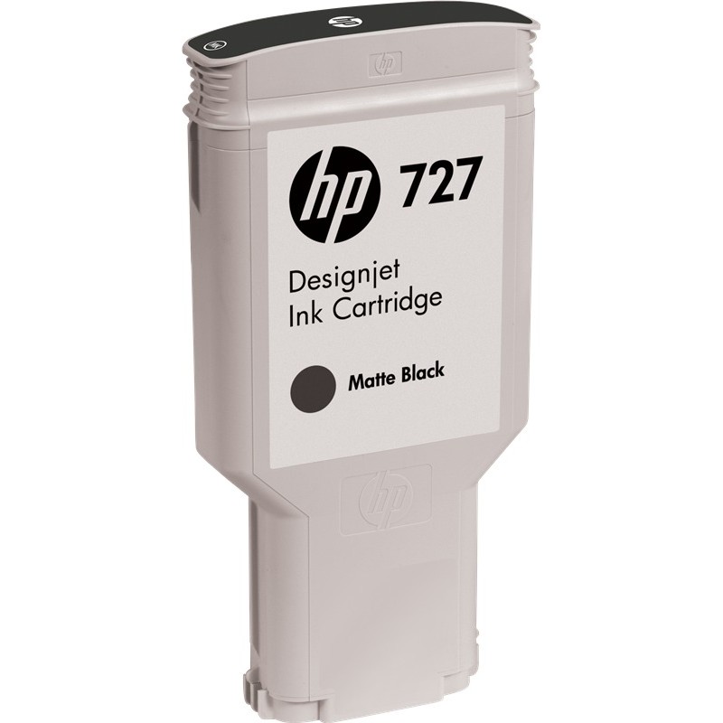 HP Cartouche encre 727 (C1Q12A) Noir mat