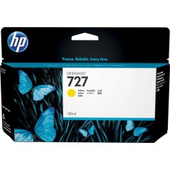 ✅ HP Cartouche encre 727 (B3P21A) jaune couleur jaune en stock