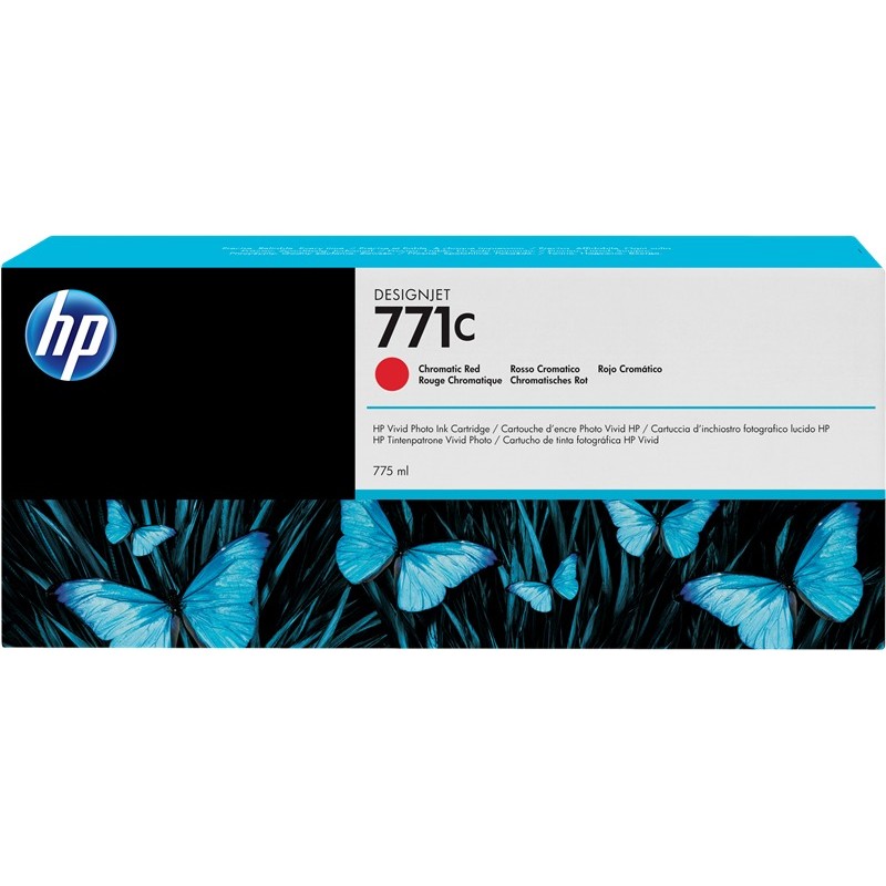 HP Cartouche encre 771C (B6Y08A) rouge