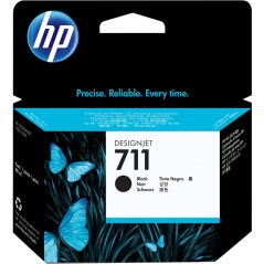 ✅ HP Cartouche encre 711 (CZ133A) noir couleur Noir en stock