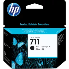 HP Cartouche encre 711 (CZ133A) noir