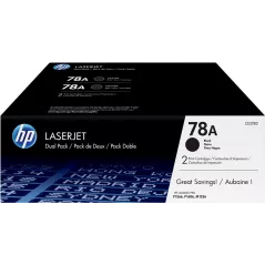 HP Multipack 78A (CE278AD) Noir