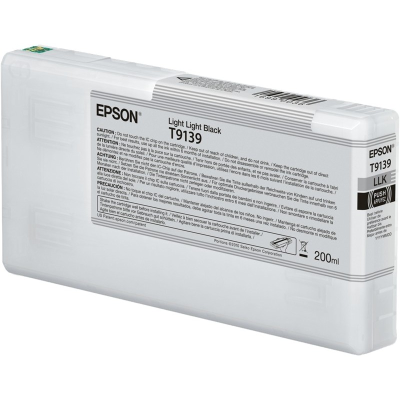 Epson cartouche encre T9139 (C13T913900) gris clair