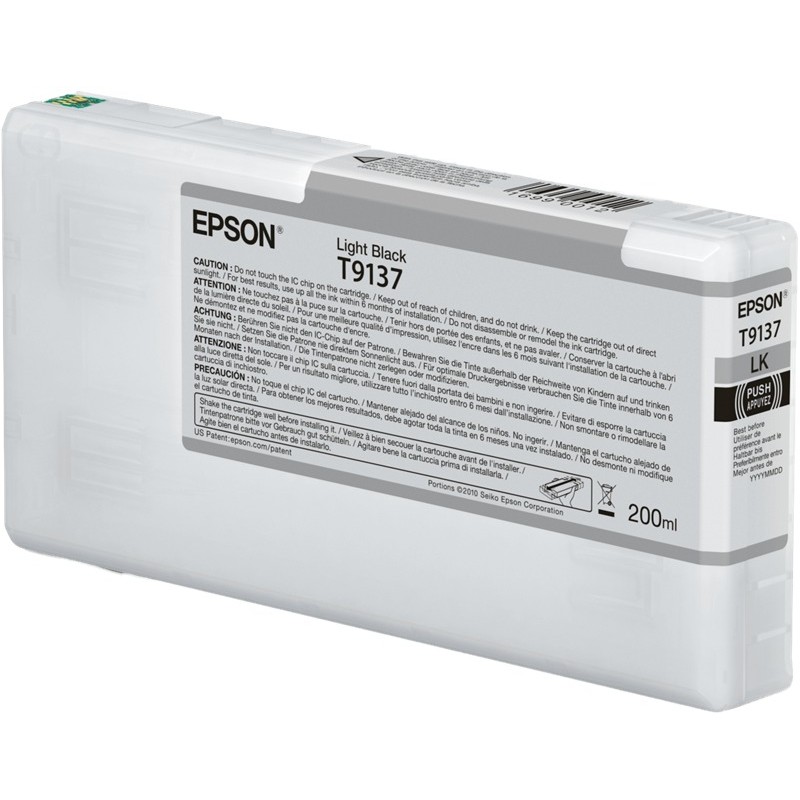 Epson cartouche encre T9137 (C13T913700) gris