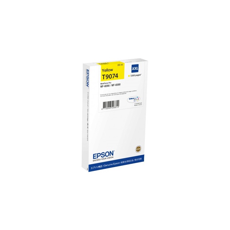 Epson cartouche encre T9074 (C13T907440) jaune Epson cartouche encre T9074 (C13T907440) jaune
