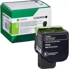 Lexmark C242XK0 toner noir