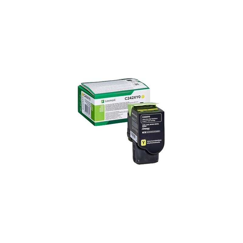 Lexmark C242XY0 toner jaune
