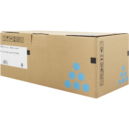 ✅ Ricoh 407637 (406480 / SPC-310c) cyan couleur 3 en stock