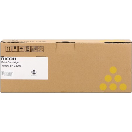 ✅ Ricoh 407643 (406055 / 406106 / 406768) jaune couleur 5 en stock