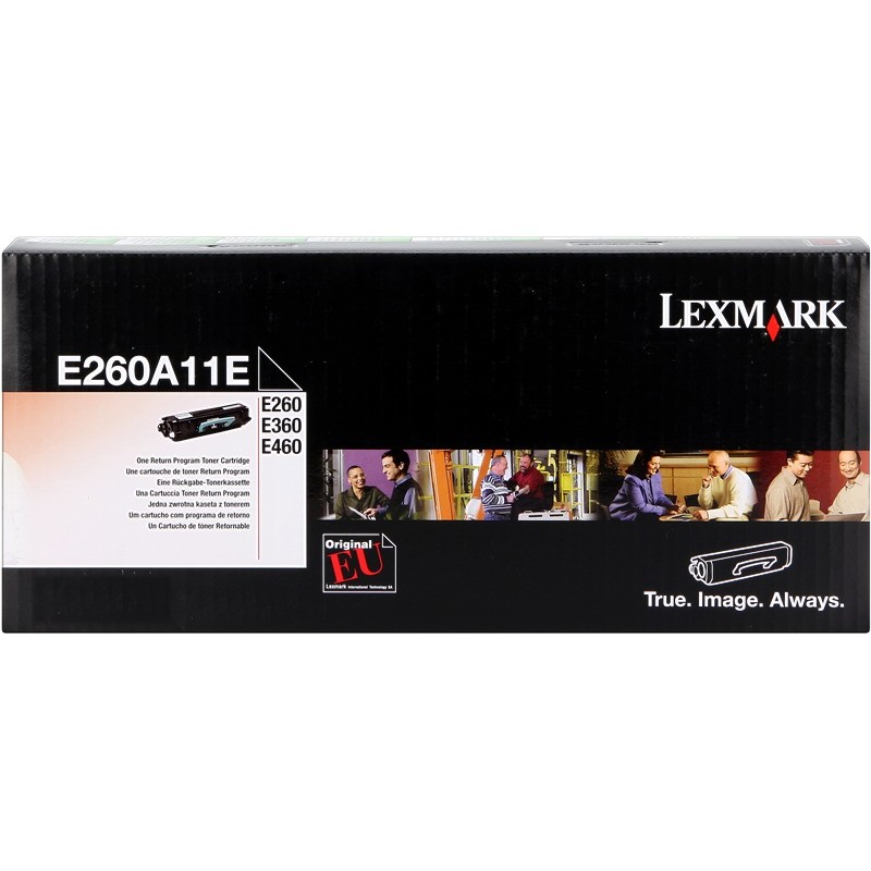 Lexmark toner E260A11E noir