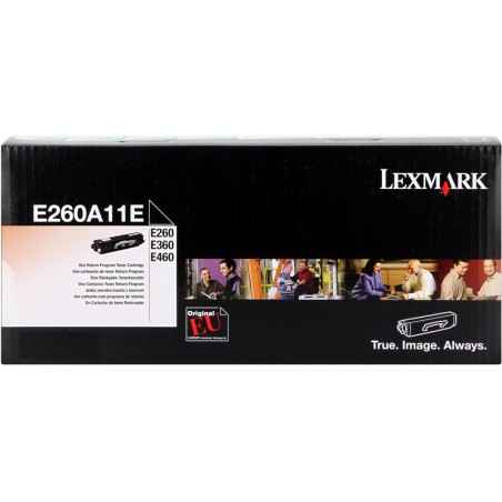 ✅ Lexmark toner E260A11E noir couleur Noir en stock