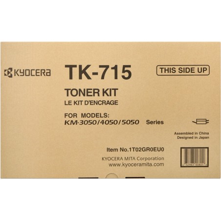 ✅ Kyocera TK-715 (1T02GR0EU0) noir couleur Noir en stock