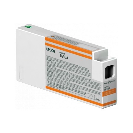 ✅ Epson cartouche encre T636A00 (C13T636A00) orange couleur orange en stock