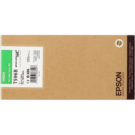✅ Epson cartouche encre T596B (C13T596B00) vert couleur vert en stock