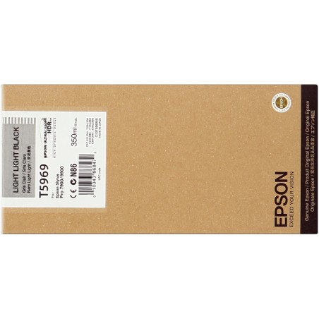 ✅ Epson cartouche encre T5969 (C13T596900) gris clair couleur cyan clair en stock