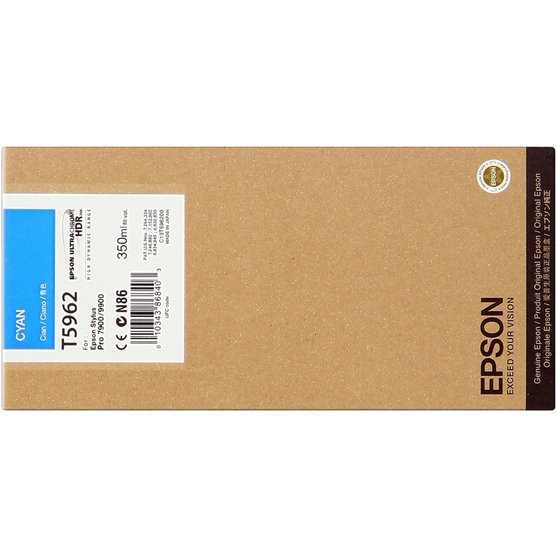 Epson cartouche encre T5962 (C13T596200) cyan