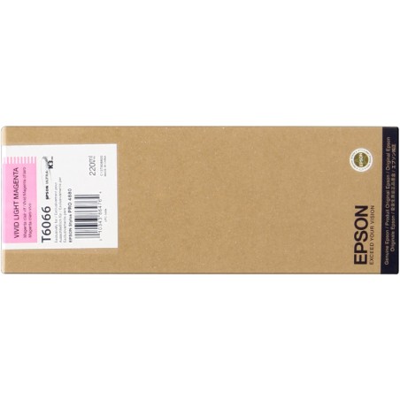 ✅ Epson cartouche encre T6066 (C13T606600) magenta clair couleur magenta clair en stock