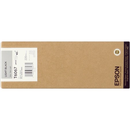 ✅ Epson cartouche encre T6067 (C13T606700) gris couleur gris en stock
